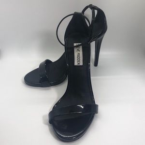 Patent Leather Steve Madden Stecy Sandal Heels